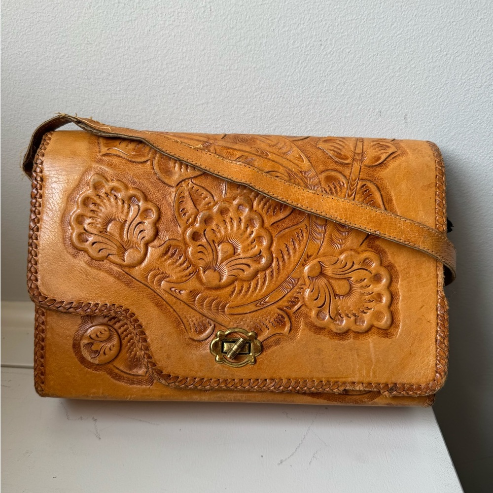 Unique Vintage Leather Bag